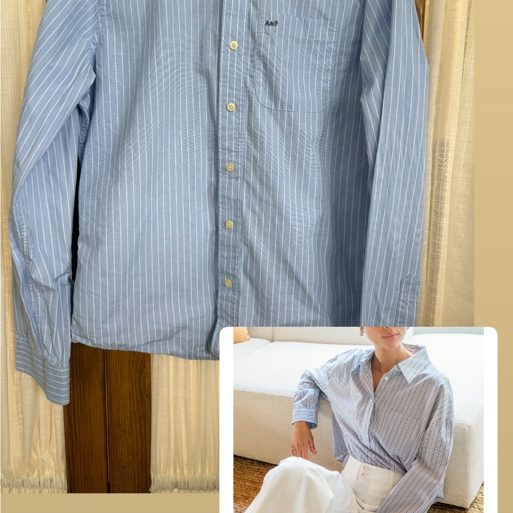 Abercrombie & Fitch 2000s Vintage Button Up